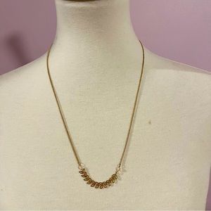 Gold Dainty Long Simple Necklace